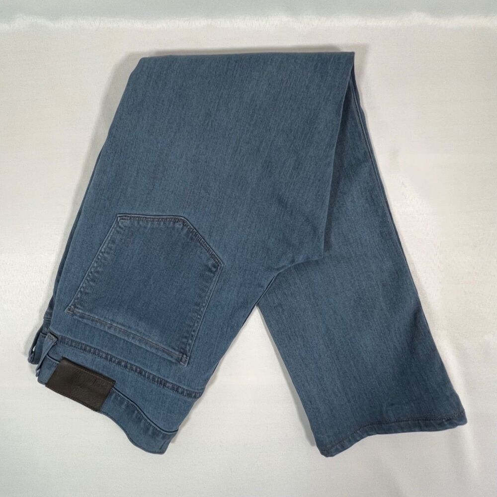 Paige Jeans Mens 31 Blue Federal Slim Straight Stretch Preppy Dark Wash